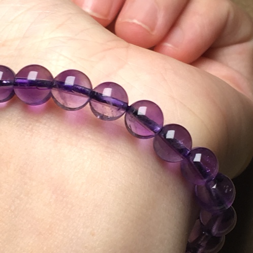 天然紫水晶手链