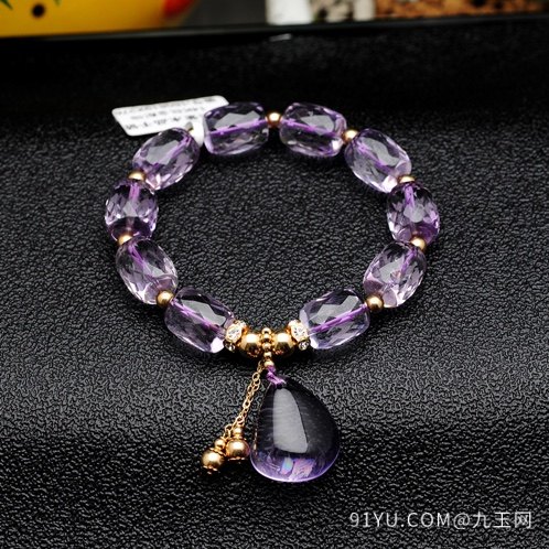 时尚精品紫水晶手链