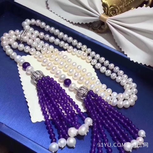 2017香港珠宝展最新款珍珠项链 手链 项链 腰链