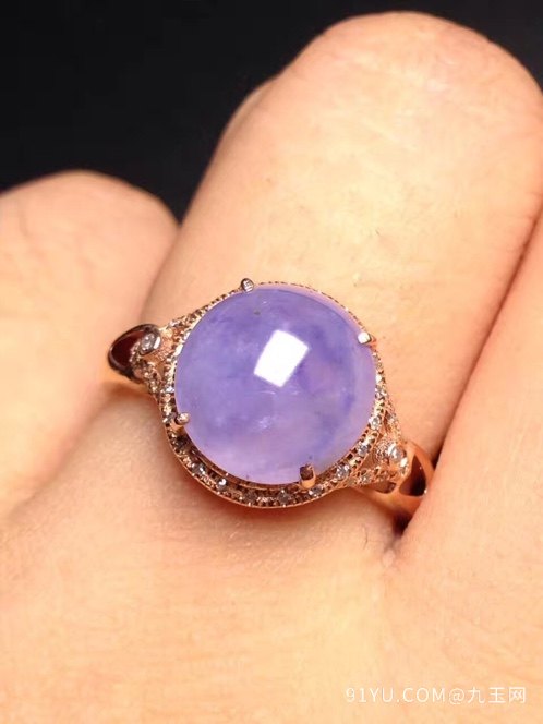 紫罗兰戒指