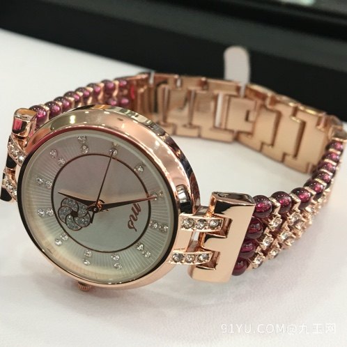 新款石榴石品牌手表 表链采用顶级玻璃体3.8m石