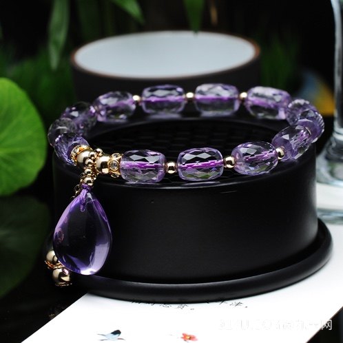 巴西天然紫水晶手链
