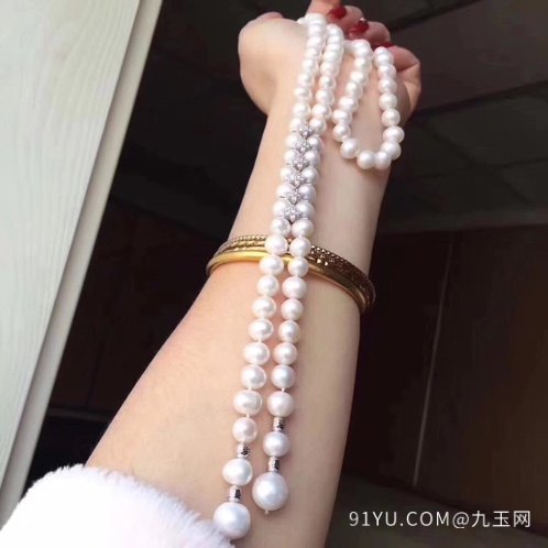 2017香港珠宝展最新款珍珠项链 超级美哦