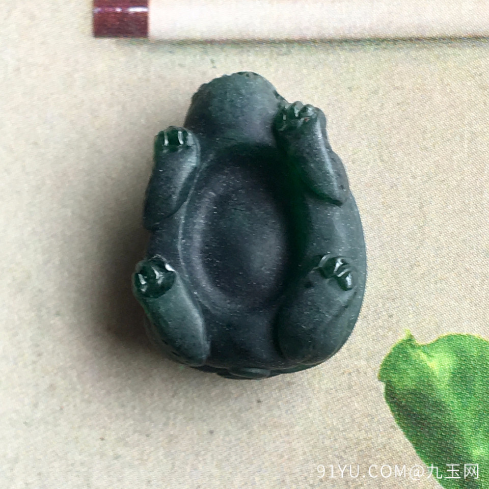 墨翠龙龟裸石