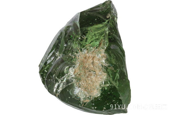 橄榄绿玻璃陨石.jpg