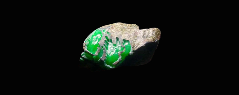 龙石种翡翠原石特征特点